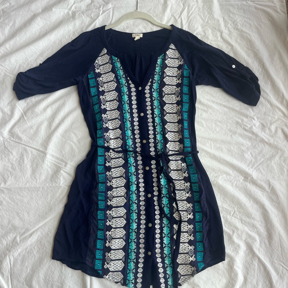 Anthropologie Patterned Dress